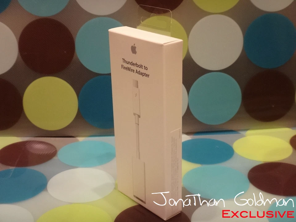 Apple Thunderbolt to FireWire Adapter Cable MD464LL/A A1463 NEW SEALED BOX - Image 2 of 4