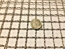 Stainless Steel Mesh Crimped-304 Mesh #2 .063 Stainless Steel Wire Mesh 6"x 18"