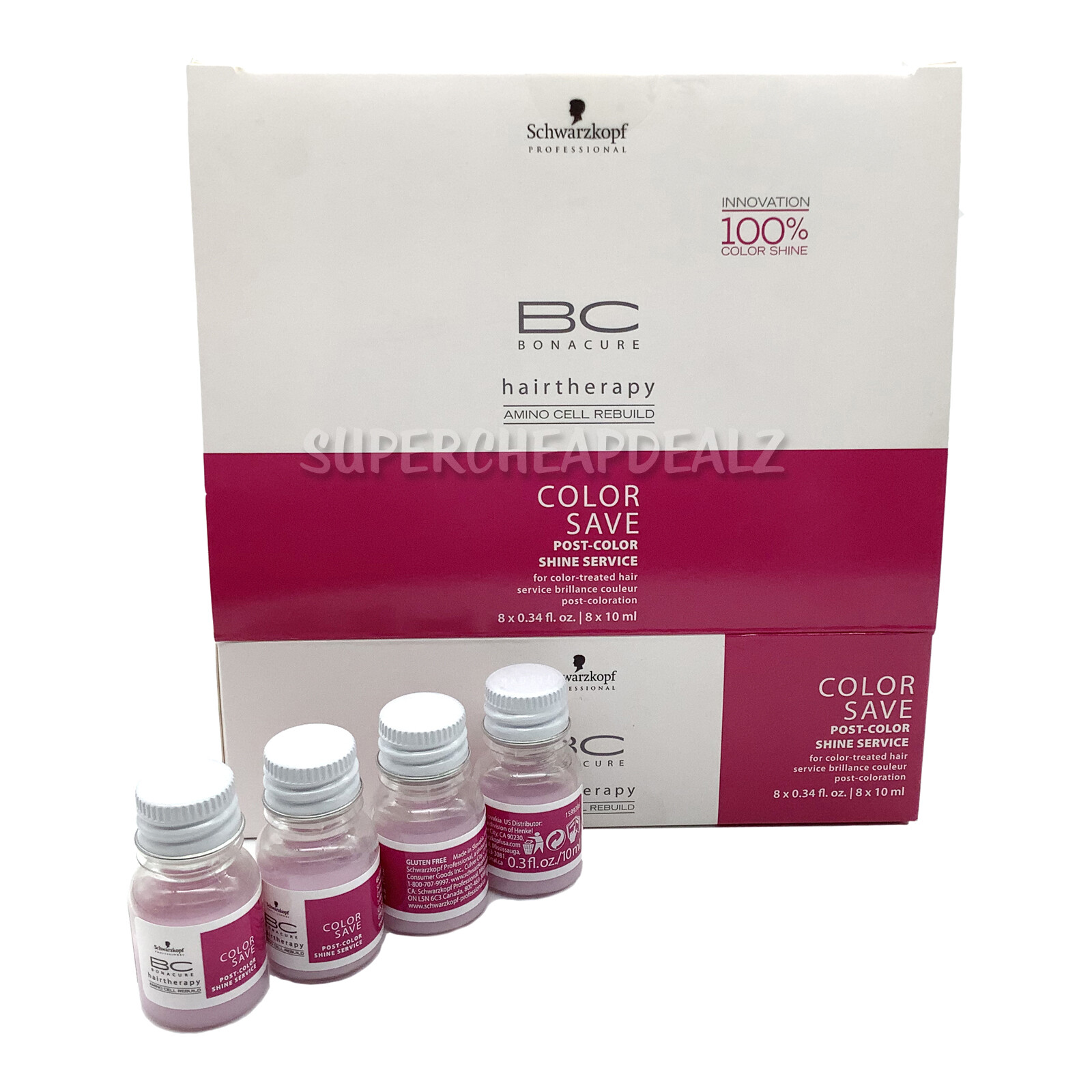 Schwarzkopf BC Bonacure Color Save Post-Color Shine Service 8 x 10 мл