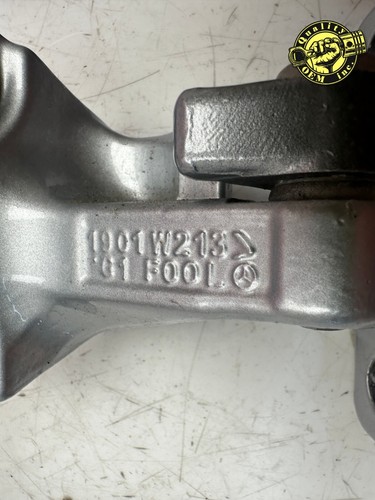 2019-2023 MERCEDES AMG GT CLS E CLASS REAR LEFT DOOR HINGES PAIR SILVER OEM 33k - Picture 4 of 6