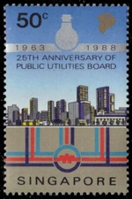SINGAPORE 530 - Public Utilities Board "Electric Company" (pb11835)