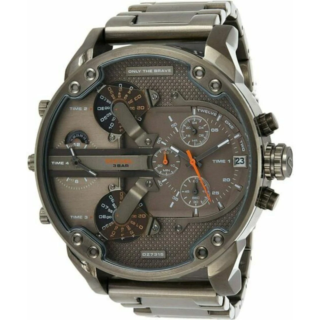 Montre Homme Diesel MR. DADDY 2.0 DZ7350 - Boîtier Oversize 57mm - Neuf Avec Étiquette