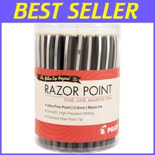 Fine Line Marker Pens, 0.3mm Point, 36-Pack