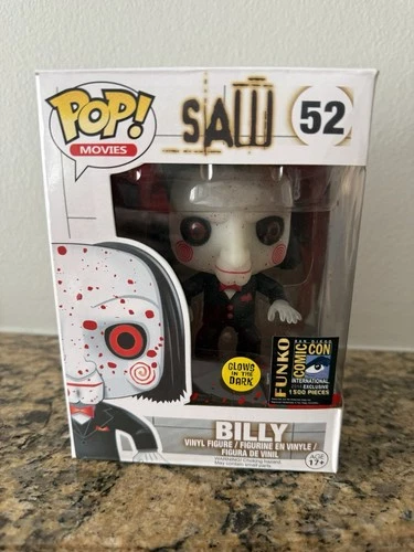 Funko Pop! Vinyl: Billy the Puppet - (Bloody , Glow) - San Diego Comic Con #52