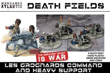 28mm Death Fields: Les Grognards Command & Heavy Support
