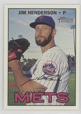 2016 Topps Heritage High Number Jim Henderson #512 0s2m