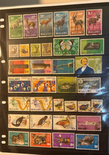 Malawi  Lot 2 1971-75  mixture of 34 stamps  as scanned (805)