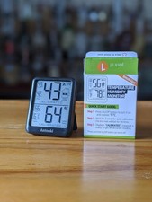 Indoor Thermometer Hygrometer Temperature Humidity Meter With Max Min Record New