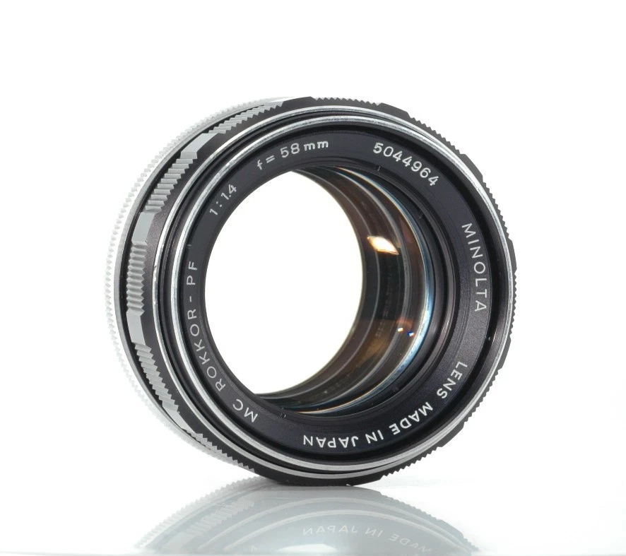 Minolta f/1.4 Lenses 58mm Focal for sale | eBay