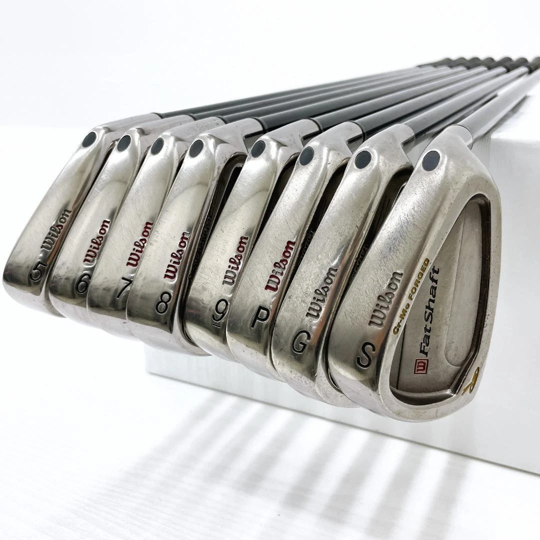 Wilson Fat Shaft Irons Set Golf Clubs for sale | eBay
