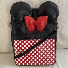 Disney Parks Minnie Mouse Sequin Crossbody Ba...