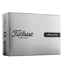 Titleist Pro V1x Left Dash Golf Balls 1 Dozen White