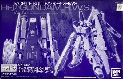 Bandai MG 1 100 H.w.s. Expansion Set for Hi-nu Gundam Ver KA Model