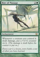 Light Play, English - 1 x  Rite of Passage - Foil Fifth Dawn