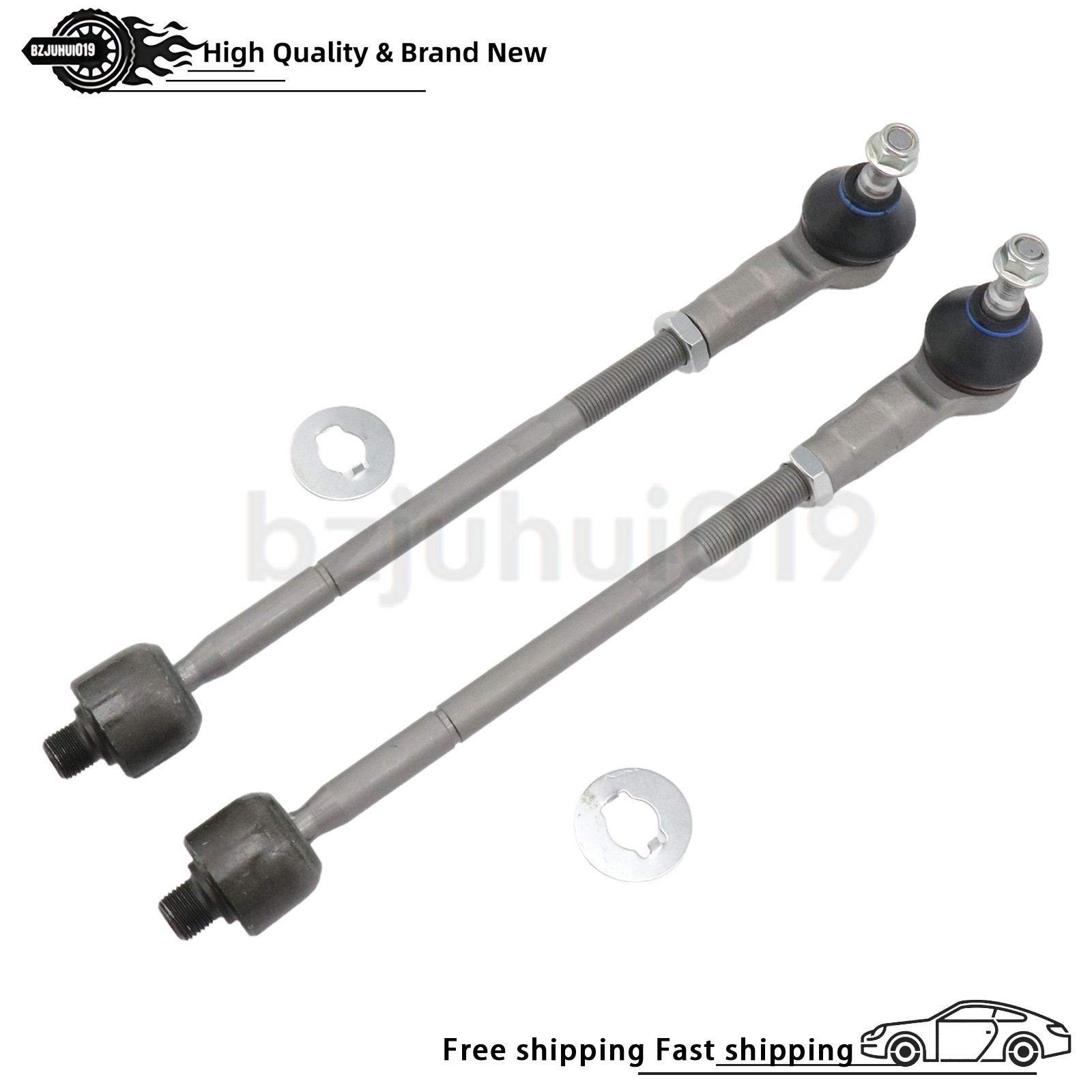 2Pcs Outer Tie Rod End Kit Fit Maserati GranTurismo Quattroporte GranCabrio US