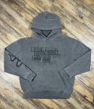 Taylor Swift Hoodie Unisex Size M/L There Will Be No Explanation Reputation Gray