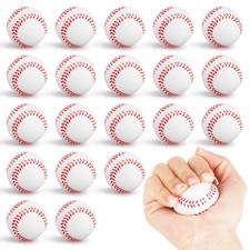 Hxezoc 20 Pieces Mini Baseball Stress Balls Baseball Party Favors Foam Sports...