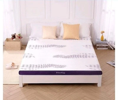 Inofia Sleep Gel Memory Foam Mattress Topper King GELEX Bed Topper150x200x8cm