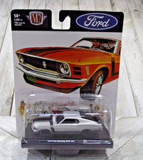 M2 Auto Drivers Silver 1970 Ford Mustang Boss 302 M2 Auto Drivers Silver 1970 Ford Mustang Boss 302