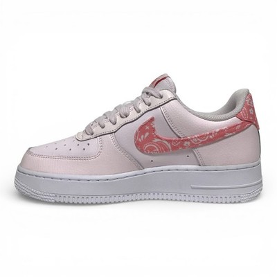Nike Air Force 1 Pearl Pink Paisley Coral FD1448-664 Women's Size
