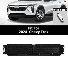 Front Lower Radiator Grille Air Shutter Assembly For 2024 Chevy Trax With MOTOR