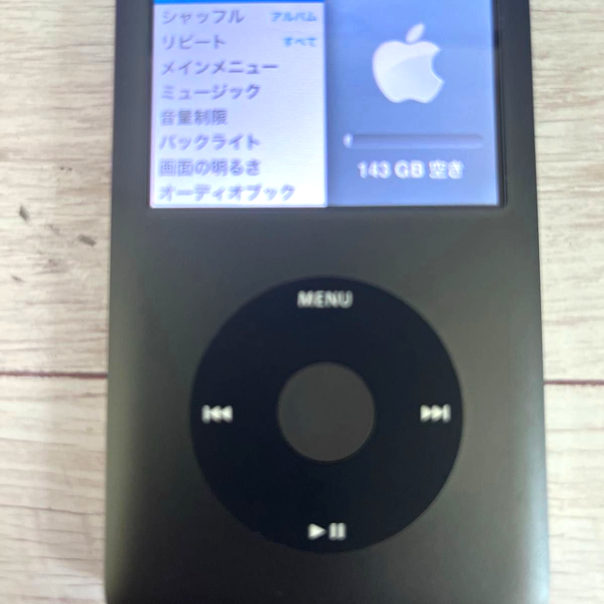 Apple iPod Classic 7th Generation 160GB Black MC297J Tested