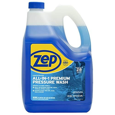 #ad #ad Zep All in 1 premium Pressure Washing Concentrate 172 Fl. Oz 5.09L blue $17.98