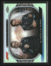 Nicholas Latifi/Alexander Albon #CC-WR - 2022 Topps Chrome F1 - Williams Racing