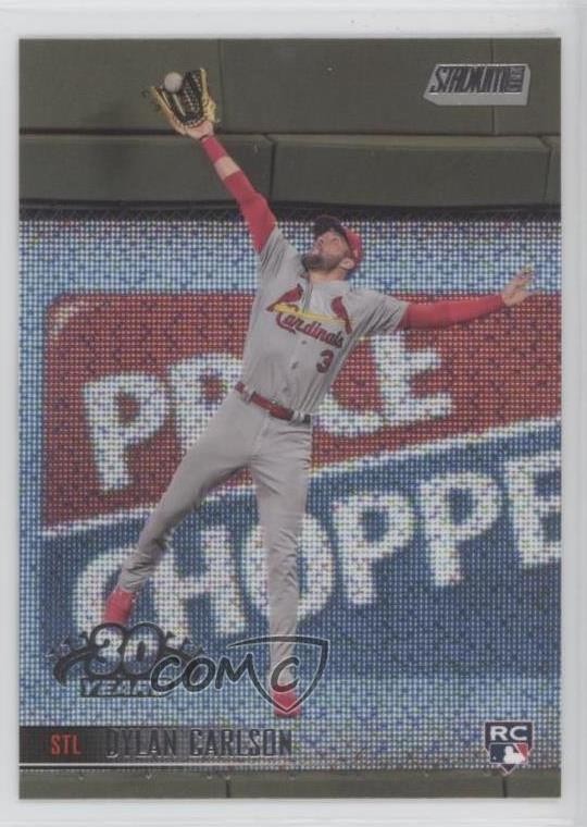 2021 Topps Stadium Club 30 Years /30 Dylan Carlson #50 Rookie RC 0vf5