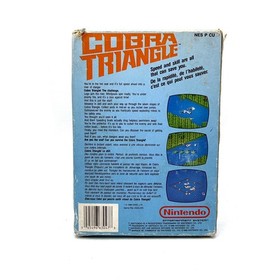 Cobra Triangle Nintendo NES COMPLET FAH PAL CIB