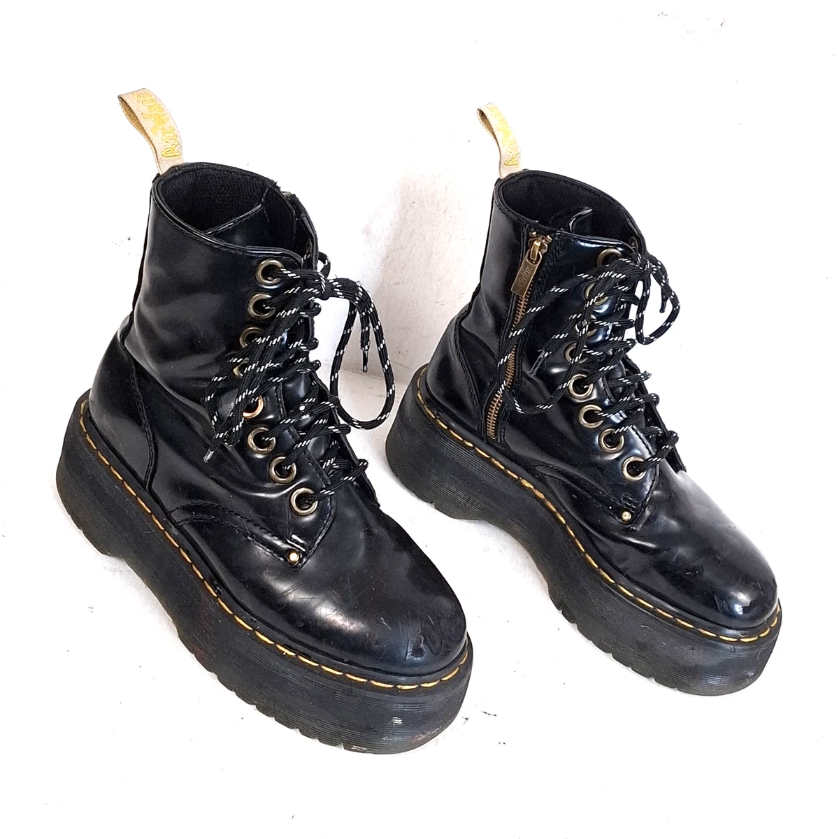 Dr. Martens Jadon Black Boots for Women for sale - eBay
