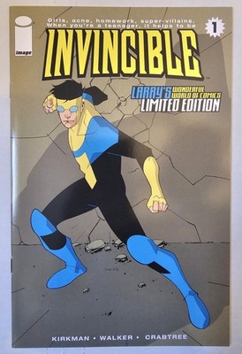 Image Invincible #1 Larry's Wonderful World of Comics Limited Edition Kirkman 2