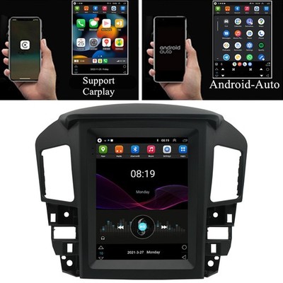 9.7'' Vertical Stereo Radio 4+64GB GPS Head Unit For Lexus RX300 RX330 1997-2003