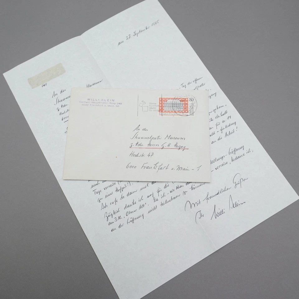 Korrespondenz Willi Small Rütten & Löhning Goldstein Tousle-Head 1925 1.71.ABI - Image 3 of 4