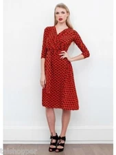 NEW Von Vonni Victoria Transformer Flattering Wrap Dress Day to Night L