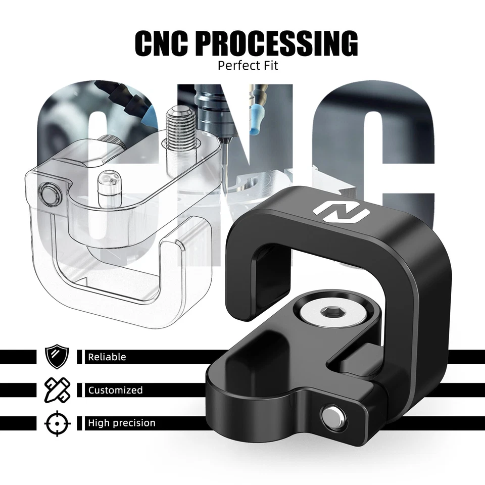 Зажимы направляющие заднего тормозного шланга для Suzuki DR650SE 1996-2024 DRZ400 2000-2004 - Изображение 4 из 4