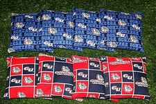 Cornhole Bean Bags Set of 8 ACA Regulation Bags GONZAGA UNIVERSITY Free Ship 