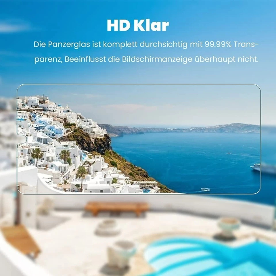 3x Schutzglas Samsung Galaxy A52s 5G Panzerfolie Displayschutz Echt Hartglas 9H - Bild 3 von 4