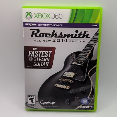 Rocksmith 2014 Edition (Microsoft Xbox 360, 2014) - TESTED AND WORKING