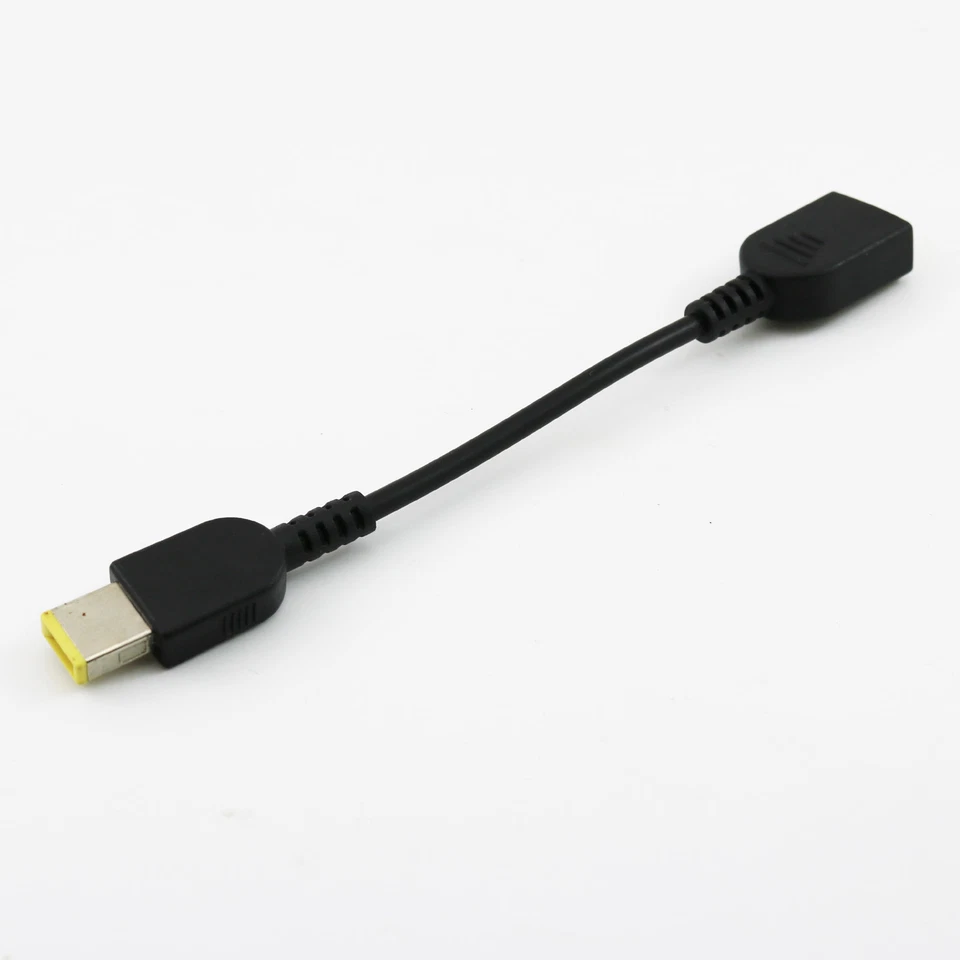 Male to Female Square Adapter Power Extension Cable for Lenovo ThinkPad 15cm - Image 3 of 4