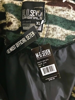 Veste Polaire Most Official Seven - Homme - Taille XL - Olive - Camo