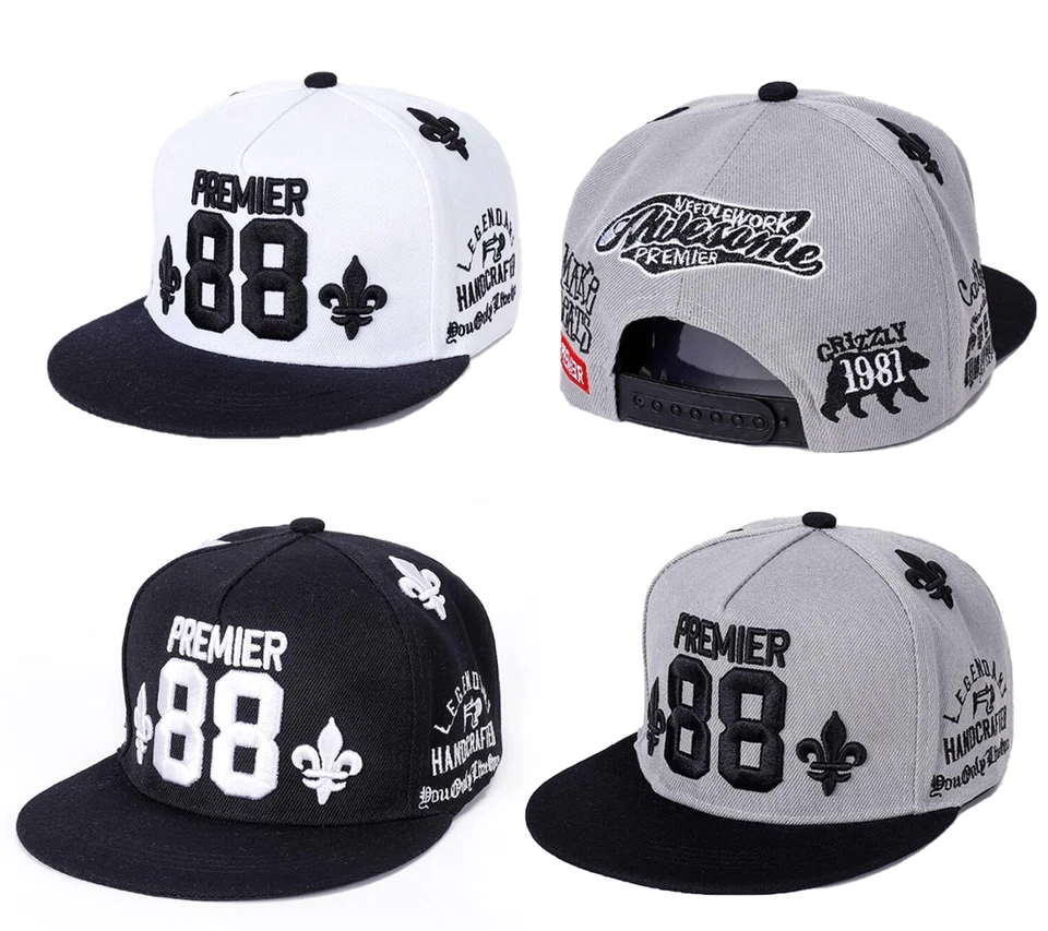 Moda Gorra de Béisbol Ajustable Bordado Snapback Hip Hop Sombrero Droga Brooklyn Foto 2 de 4