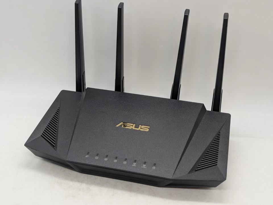 ASUS RT-AX58U V2 WiFi 6 AX3000 dual-band extendable mesh router NO CABLE/READ - Image 2 of 4