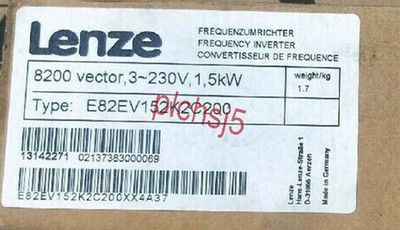 E82EV152_2C200 NEW LENZE E82EV152K2C200 INVERTER 8200 Vector 1.5kW