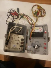 Vintage Modified Model 136B Wilcom Circuit Test Set USA Made with leads d65