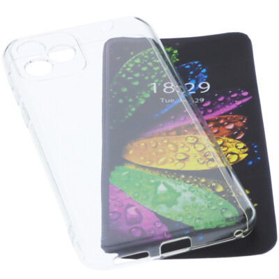 Hülle für Oscal C20 / C20 Pro Tasche Schutz Handytasche TPU Case Transparent