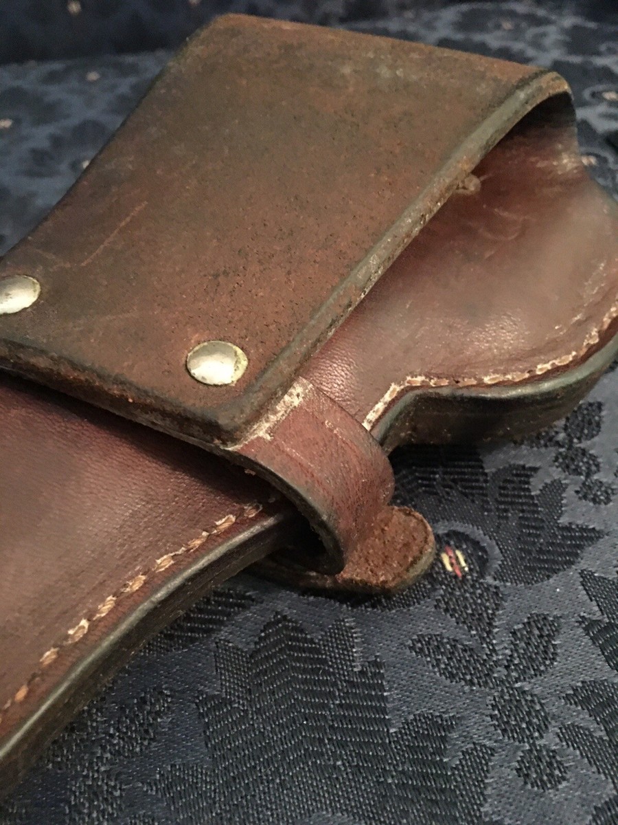 Viking Leather Holster Vintage Handmade Mexico 62 | eBay
