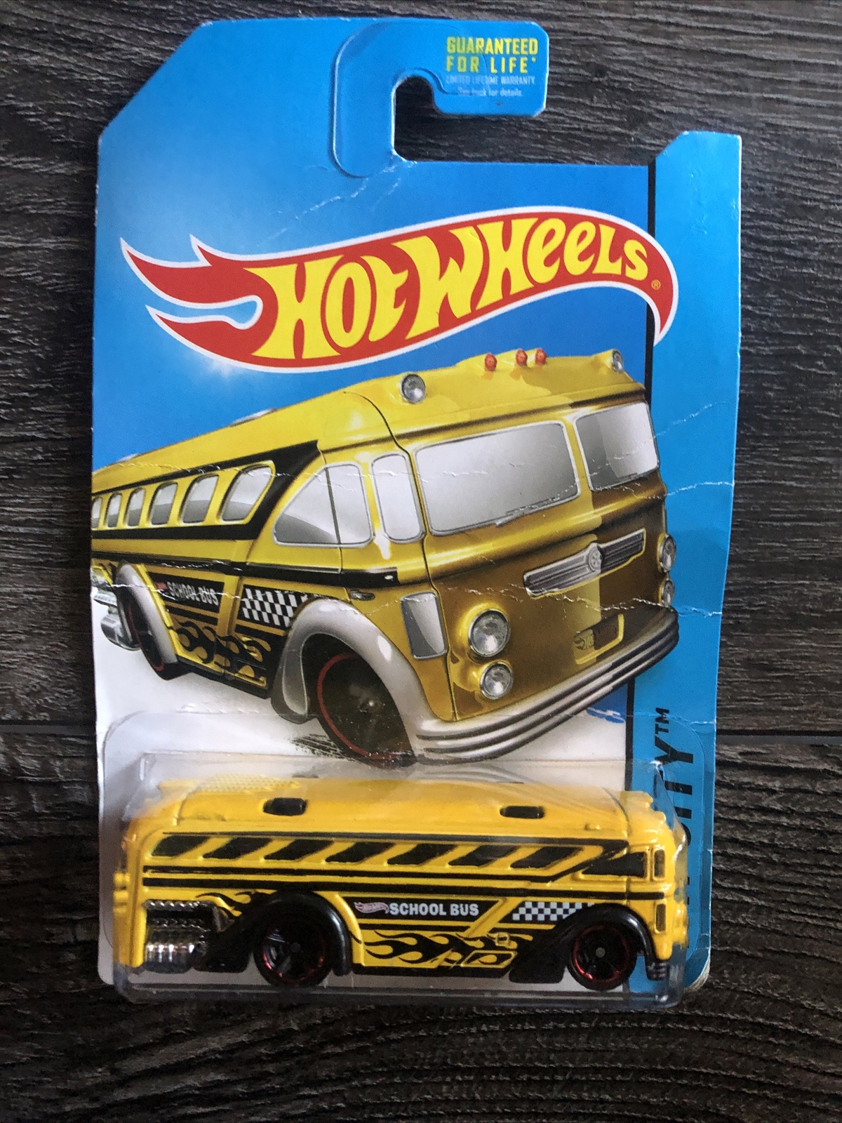 2014 Hot Wheels HW City Surfin' School Bus #3