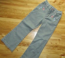 Skechers Girls 5 Flare Embroidered 5 Pockets Jeans Pant Great Preowned Condition