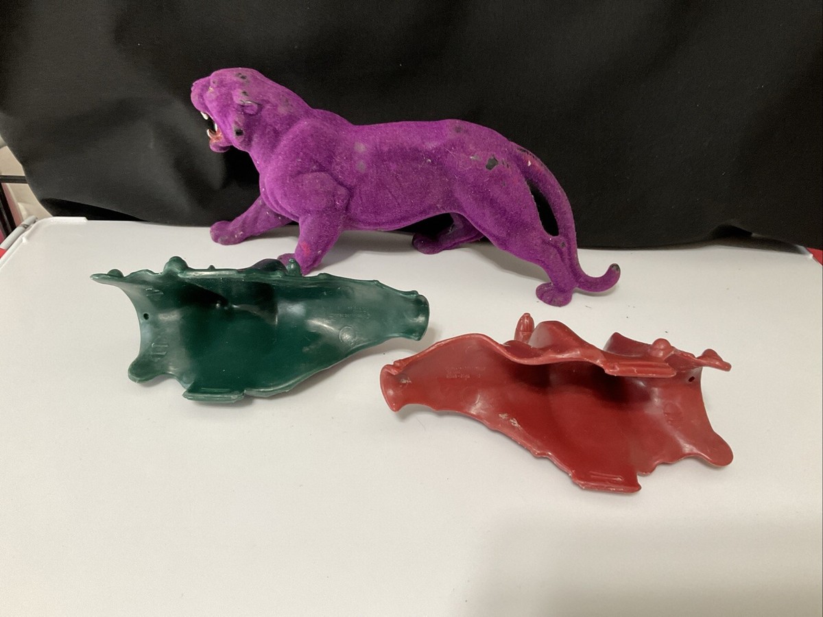 Rare Vintage He-man Purple Panther Tiger With Saddle No Strap | eBay